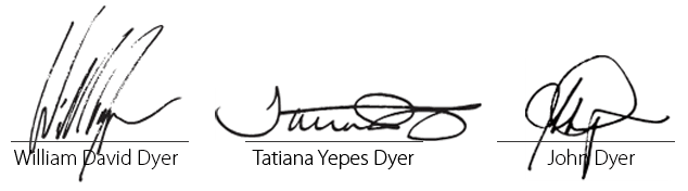 Dyer Signatures
