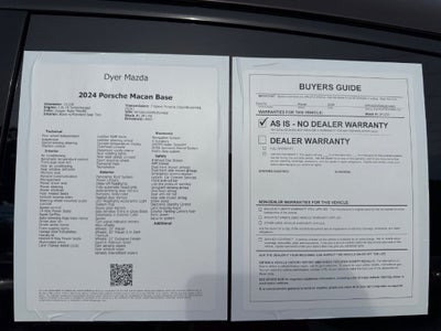 2024 Porsche Macan NA