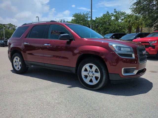 Used 2015 GMC Acadia SLE1 with VIN 1GKKRNED1FJ289503 for sale in Vero Beach, FL