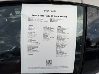 2023 Mazda Mazda Miata RF Grand Touring