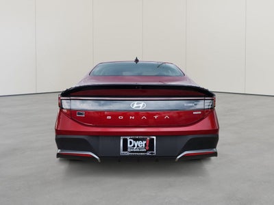 2026 Hyundai Sonata Hybrid Blue