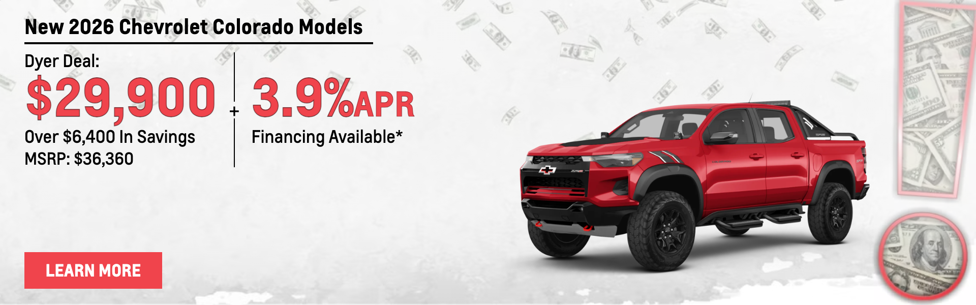 New 2026 Chevrolet Colorado Models for sale Vero Beach