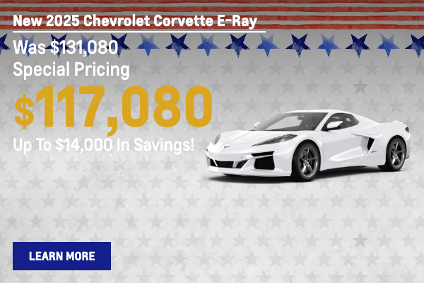 New 2025 Chevrolet Corvette E-Ray