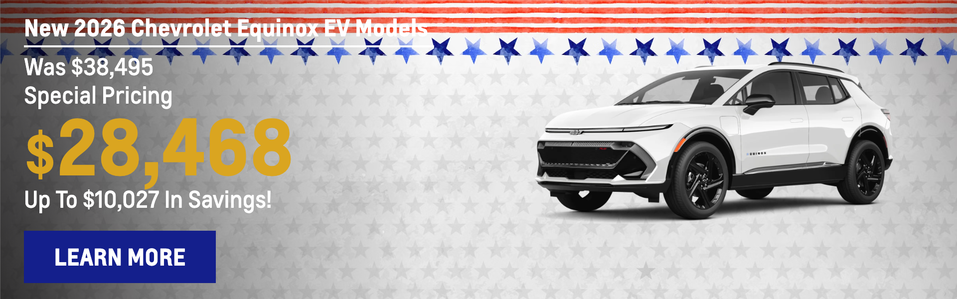 New 2026 Chevrolet Equinox EV Models