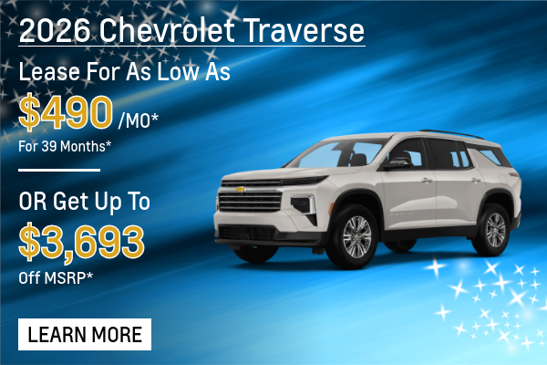 New 2026 Chevrolet Traverse Models Vero Beach FL