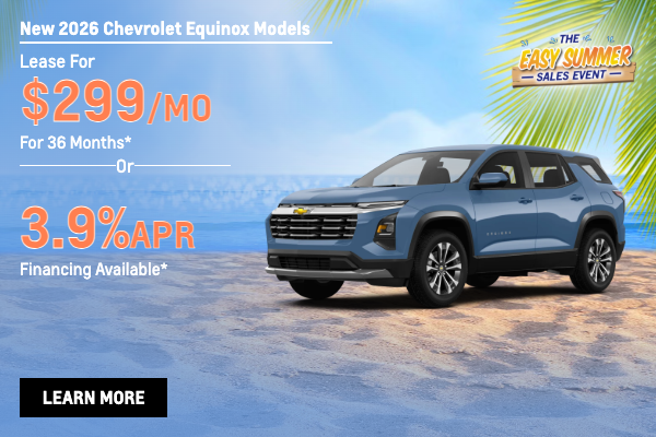 New 2026 Chevrolet Equinox Models for sale Vero Beach