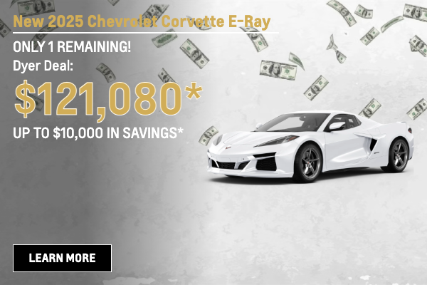 New 2025 Chevrolet Corvette E-Ray