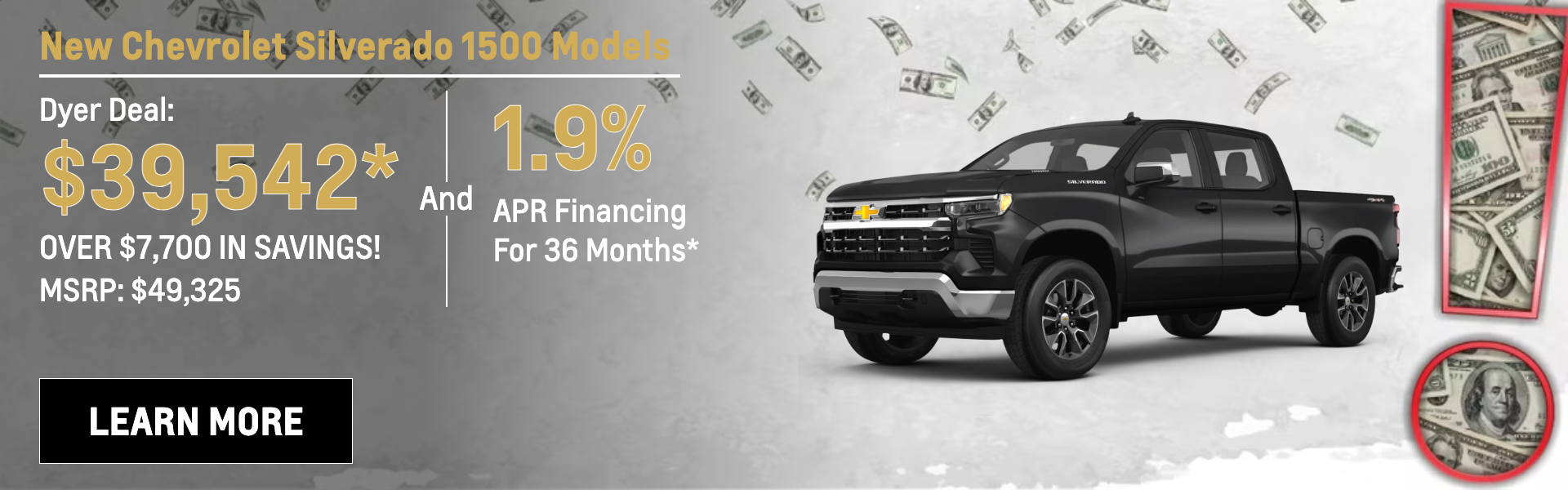 New Chevrolet Silverado 1500 Models