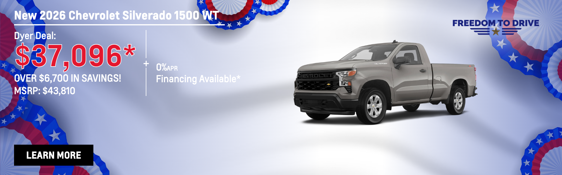 New 2026 Chevrolet Silverado 1500 Models