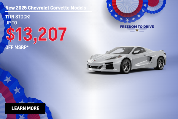 New 2026 Chevrolet Corvette Models
