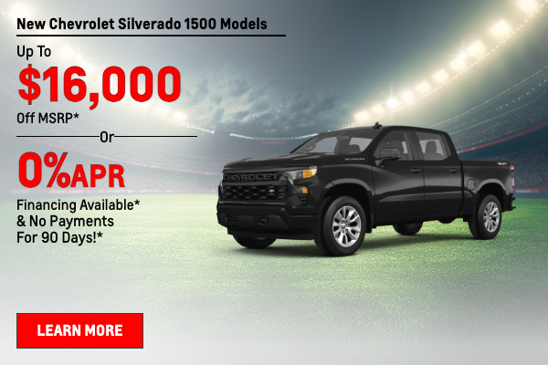 New Chevrolet Silverado 1500 Models