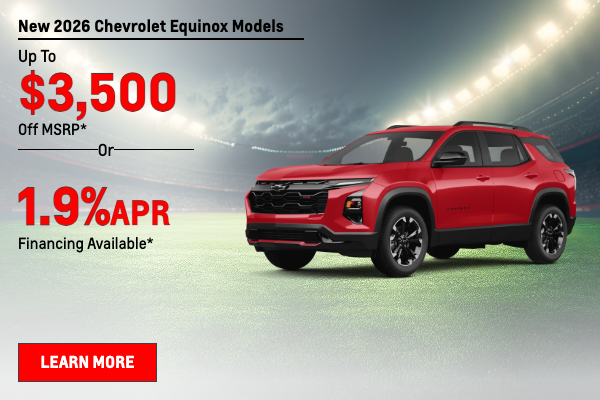 New 2026 Chevrolet Trax Models