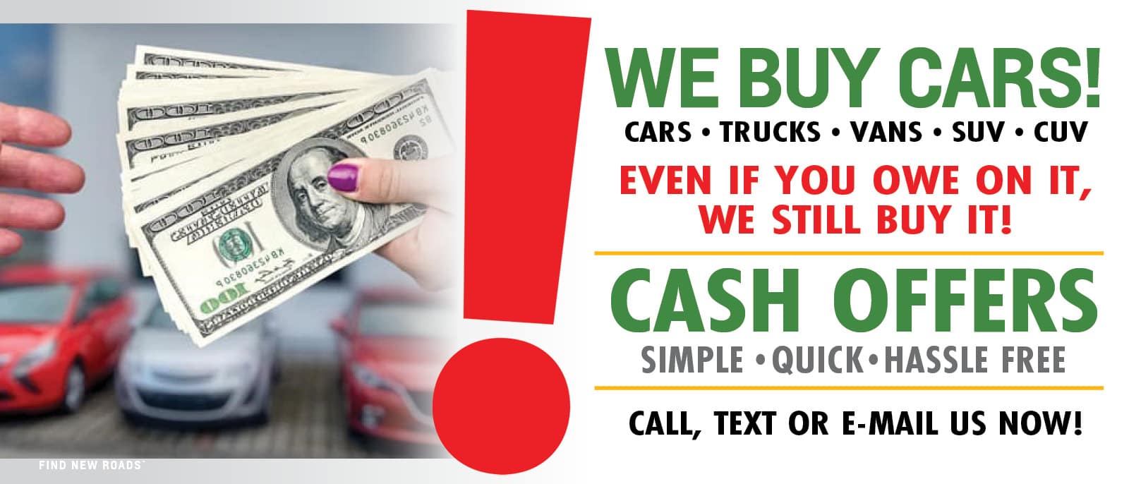 WeBuyCars, Sell Your Car Fast